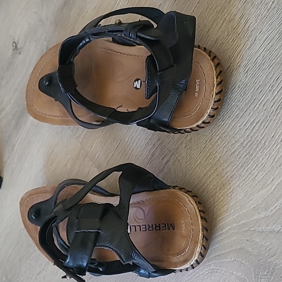 Black Merrell Gladiator Sandals size 9 - Picture 3 of 9